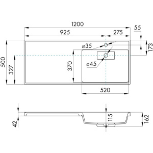 Купить Тумба с раковиной Aquaton Лондри 60 1A2359K0LH010 белый глянец в Москве с доставкой Тумба с раковиной Aquaton Лондри 60 1A2359K0LH010 белый глянец