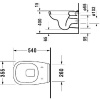 Унитаз подвесной Duravit D-Code 25350900002