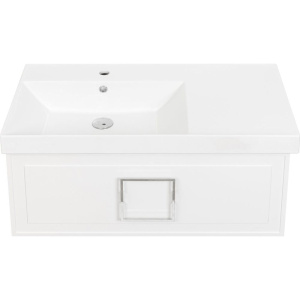 Мебель для ванной La Fenice Cubo 90 L белая