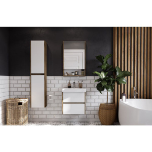 Купить Мебель для ванной AQUATON Сканди 55 дуб рустикальный в Москве с доставкой Мебель для ванной AQUATON Сканди 55 дуб рустикальный