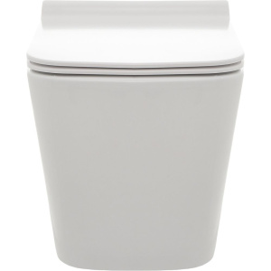 Унитаз подвесной AQUAme AQM2003 безободковый, с микролифтом