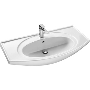 Купить Тумба с раковиной ASB-Mebel Мессина 100 с дверками в Москве с доставкой Тумба с раковиной ASB-Mebel Мессина 100 с дверками