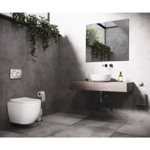 Купить Унитаз подвесной Ceramicanova Mia Rimless CN1805 в Москве с доставкой Унитаз подвесной Ceramicanova Mia Rimless CN1805