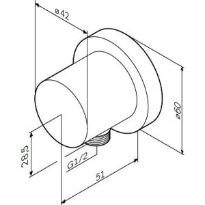 Шланговое подключение AM.PM F0600E00