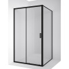 Душевой уголок Ambassador Forsa 17021217AB-110AB 110х110 см, профиль черный, стекло прозрачное