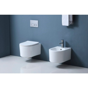 Купить Биде подвесное Акватек Мия AQ1004-00 в Москве с доставкой Биде подвесное Акватек Мия AQ1004-00