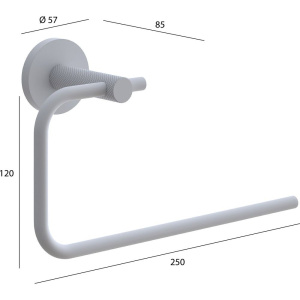 Полотенцедержатель Boheme Uno 10975-MG matt gold