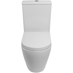 Унитаз-компакт BelBagno Sfera-r BB2141CP-TOR безободковый, крышка BB865SC с микролифтом, бачок BB2141T