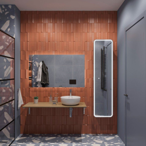 Купить Столешница с раковиной DIWO Элиста 120 светлое дерево, с раковиной Moduo 40 RING в Москве с доставкой Столешница с раковиной DIWO Элиста 120 светлое дерево, с раковиной Moduo 40 RING