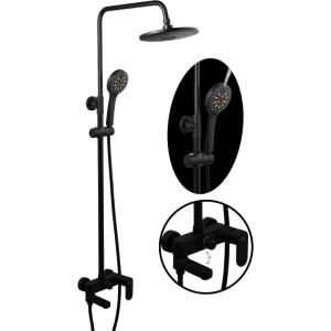 Душевая стойка Fashun A2482-7 черная