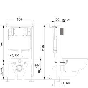 Купить Комплект унитаз с инсталляцией и сиденьем микролифт Aquatek Сириус SET AQUATEK СИРИУС безободковый в Москве с доставкой Комплект унитаз с инсталляцией и сиденьем микролифт Aquatek Сириус SET AQUATEK СИРИУС безободковый