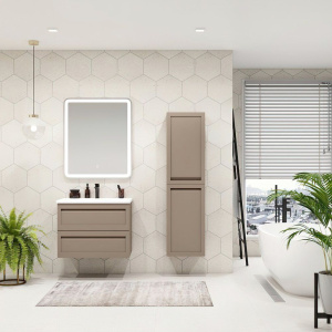 Шкаф-пенал Art&Max Platino капучино матовый