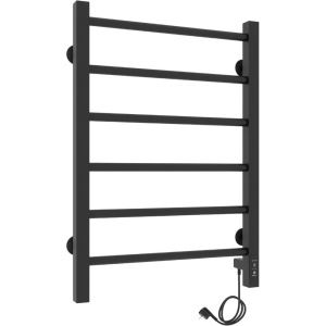 Полотенцесушитель электрический Laris Феличия ЧКЧ П6 400/600 черный, R