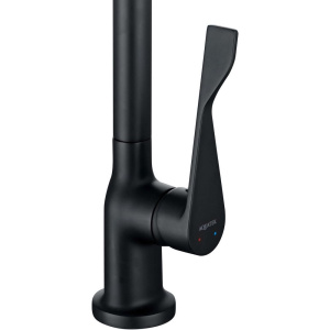 Смеситель для кухни Акватек AQ1083MB матовый черный