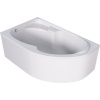 Акриловая ванна 1MarKa Diana L 170x105 см, угловая, с каркасом, асимметричная