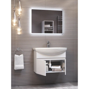 Купить Мебель для ванной Vigo Wing 70 белая матовая в Москве с доставкой Мебель для ванной Vigo Wing 70 белая матовая