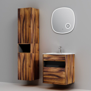 Зеркало AM.PM Func 55 с подсветкой светодиодной, ИК сенсором и косметическим зеркалом