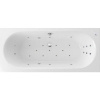 Акриловая ванна Excellent Oceana WAEX.OCE16.ULTRA 160x75 см, с гидромассажем, с каркасом, со сливом-переливом