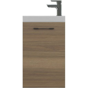 Тумба с раковиной Cersanit Lara 40 орех