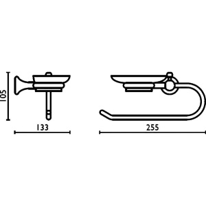 Полотенцедержатель Bagno & Associati Regency RE23992