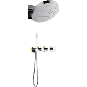 Душевой комплект Timo Saona SX-2329/00SM С ВНУТРЕННЕЙ ЧАСТЬЮ, с термостатом, хром