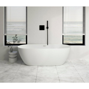 Акриловая ванна Ceruttispa D'lseo 7390 170x75 см, отдельностоящая, овальная, с ножками, со сливом-переливом