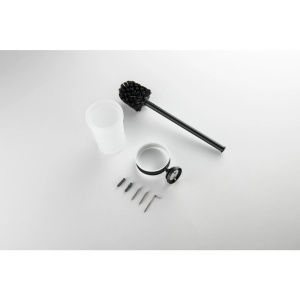 Ершик для унитаза Aquatek Классик AQ4510MB черный