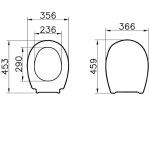 Крышка-сиденье VitrA Fit 803-003-701