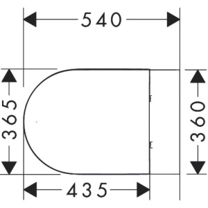 Купить Унитаз подвесной Hansgrohe GladeLake S безободковый, без микролифта в Москве с доставкой Унитаз подвесной Hansgrohe GladeLake S безободковый, без микролифта