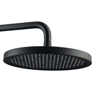 Верхний душ Акватек AQ2080MB 260 мм, черный