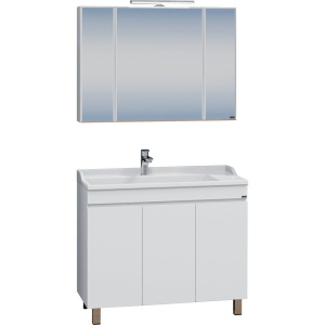 Мебель для ванной СаНта Марс 100 напольная, 3 дверцы