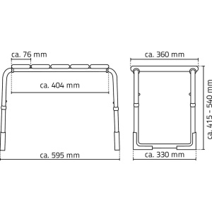 Купить Табурет Ridder Pro А172117 серый в Москве с доставкой Табурет Ridder Pro А172117 серый