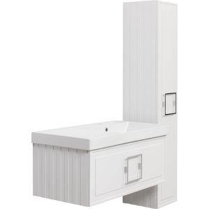 Мебель для ванной La Fenice Cubo 90 R белая