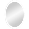 Зеркало DIWO Ярославль, 57 с подсветкой, овальное, сенсорный выключатель, в современном стиле