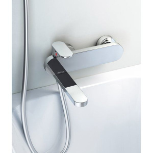 Купить Смеситель для ванны с душем Ravak Chrome CR 022.00/150 в Москве с доставкой Смеситель для ванны с душем Ravak Chrome CR 022.00/150