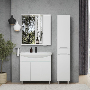 Зеркало SanStar Bianca 80 белое