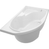 Акриловая ванна DIWO Сочи R 170x95 см, угловая, с каркасом, асимметричная