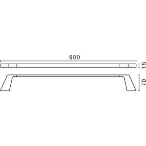 Полотенцедержатель Art&Max Techno AM-E-4124