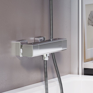 Купить Термостатический смеситель Damixa Gala 536000000 для душа, хром в Москве с доставкой Термостатический смеситель Damixa Gala 536000000 для душа, хром