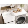 Тумба с раковиной AQUATON Лондри 60 L, дуб кантри, белый