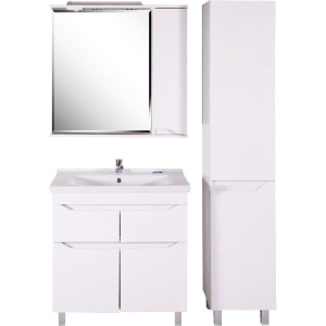 Мебель для ванной ASB-Mebel Бари 80-2.2 белая