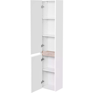 Шкаф-пенал AQUATON Нортон L, белый глянец