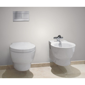 Система инсталляции для унитазов Jacob Delafon E33131RU-NF + Кнопка смыва Jacob Delafon E4316-CP хром глянцевый