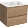 Мебель для ванной Vincea Gio 60 натуральный дуб