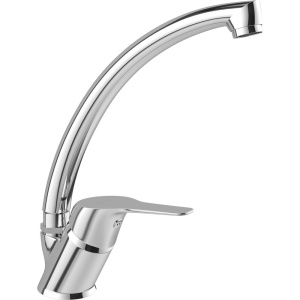 Комплект Мойка кухонная Domaci Равенна Rite DFA 500 (6) TG + Смеситель MEGA Mega MG-BMK016 хром