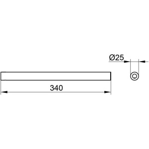 Полотенцедержатель Keuco Reva 12822370000 черный