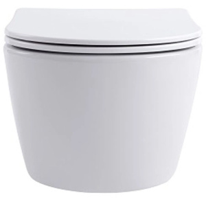 Унитаз подвесной с сиденьем микролифт Aquatek Европа AQ1106L-00 безободковый