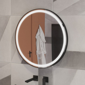 Зеркало круглое Cezares Cadro 70, с подсветкой, с антизапотевателем