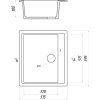 Мойка кухонная Gerhans A12-22 черная