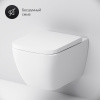 Унитаз подвесной AM.PM Gem C901701SC безободковый, с микролифтом